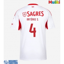 Benfica Antonio Silva #4 Rezervni Dres 2025-26 Kratak Rukav